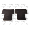 DS4 II Komplet Dywaników Tył OE 9834052080 9835259780