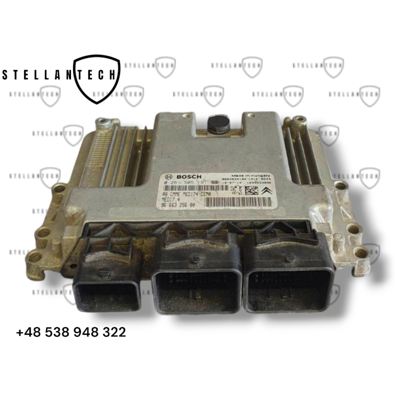 Sterownik Silnika ECU POD VIN 9666319780 9664834180