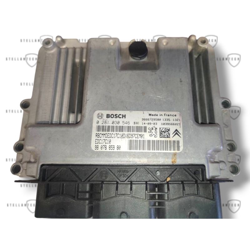 Peugeot Citroen Sterownik Silnika ECU POD VIN 9666729580 9807885980 Peugeot Citroen Sterownik Silnika ECU POD VIN 9666729580 9807885980