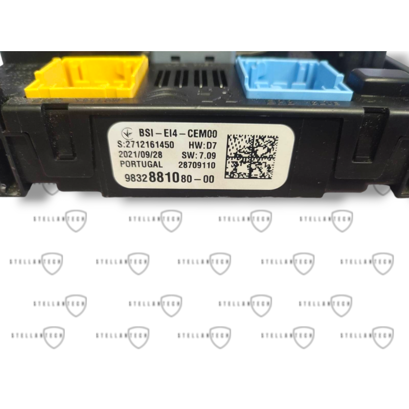 Peugeot Citroen Moduł Bsi Komputer 9809154880 9832881080 POD VIN Peugeot Citroen Moduł Bsi Komputer 9809154880 9832881080 POD VIN