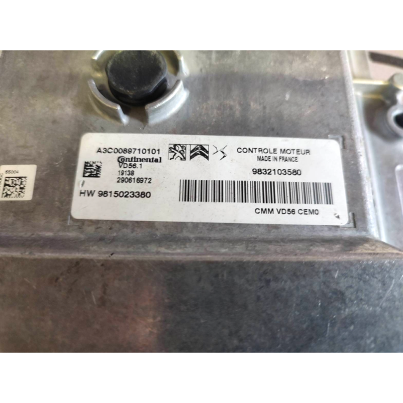Sterownik Silnika ECU POD VIN 9815023380 9832103580 Sterownik Silnika ECU POD VIN 9815023380 9832103580