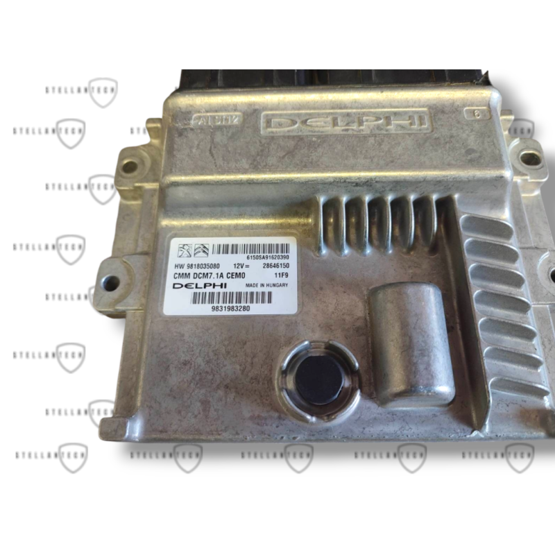 Peugeot Citroen Sterownik Silnika ECU POD VIN 9818035080 9831983280