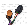 Lusterko Zewnętrzne Prawe Peugeot 3008 I 6+5 PIN CHROM