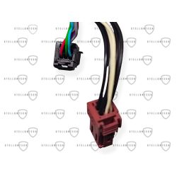 Lusterko Zewnętrzne Prawe Peugeot 208 2008 6+5 PIN EVL PERŁA
