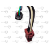 Lusterko Zewnętrzne Prawe Peugeot 208 2008 6+5 PIN EVL PERŁA