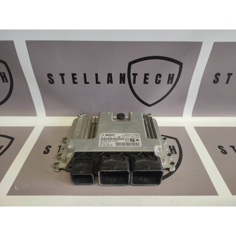 Peugeot Citroen Sterownik Silnika ECU POD VIN 9663711580 9675495080