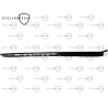 Peugeot 3008 II 5008 II Listwa Szyby Czołowej Lewa OE 9810112080 98101120XK