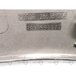 Peugeot 3008 II Listwa Ozdobna Błotnika Prawy Tył OE 9825289077 98252890XT 9836591177