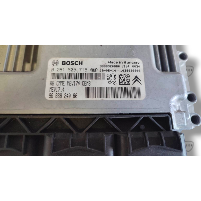 Sterownik Silnika ECU POD VIN 9666319780 9666824080