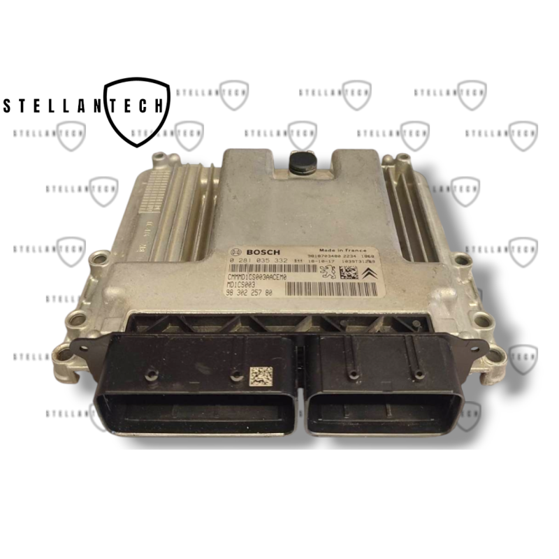 Peugeot Citroen Sterownik Silnika ECU POD VIN 9818703480 9830225780