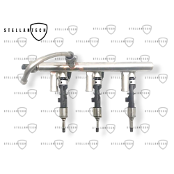 Komplet Listwa Wtryskowa + Wtryski + Pompa Paliwa 1.2 OE 9830132980 9830305880