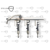Komplet Listwa Wtryskowa + Wtryski + Pompa Paliwa 1.2 OE 9830132980 9830305880