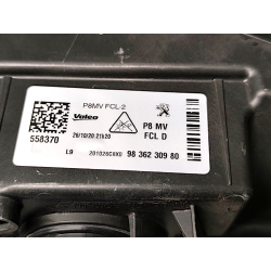 Peugeot 3008 5008 II Lampa Przednia Prawa DRL OE 9836230980