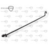 Opel Podpora Maski OE YP00024680 Opel Podpora Maski OE YP00024680