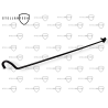 Opel Podpora Maski OE YP00024680 Opel Podpora Maski OE YP00024680
