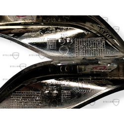 Komplet Elementów Mocujących Zderzaka Lewa + Prawa CHROM OE YP00083777 YP00083577