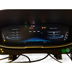 Peugeot 3008 II 5008 II Licznik Zegary Wyświetlacz OE 9810394480 9850672980